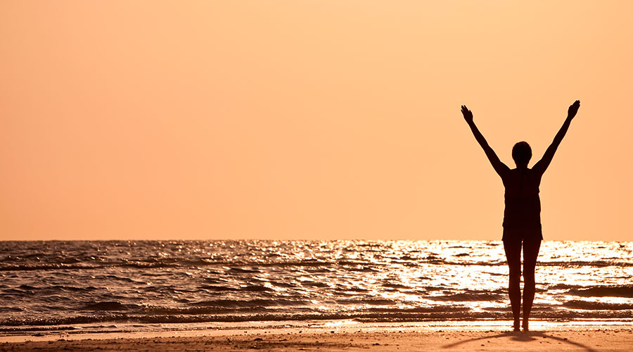 Beach Yoga Class